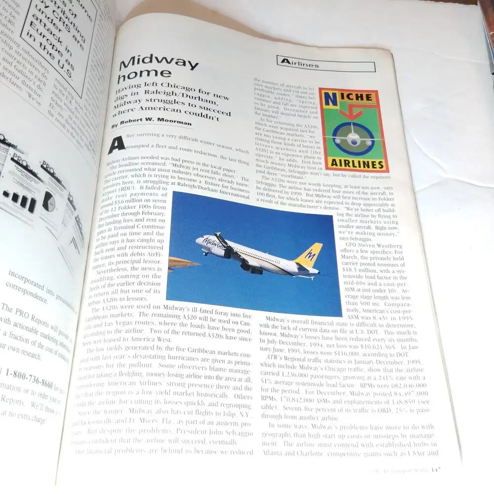 Air Transport World Magazine - June 1996 - Into the Clear Aviation